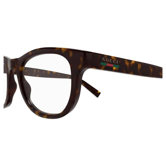 25FW 구찌 안경 Gg1929o 둥근 호피무늬 프레임 - GUCCI
