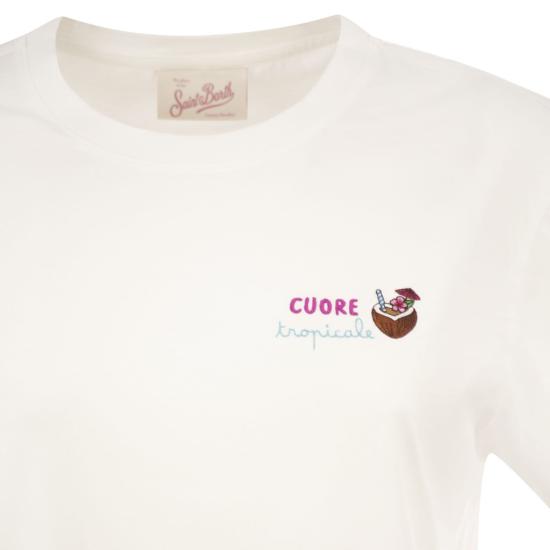 26SS 세인트바쓰 폴로 티셔츠 EMI0001 WHITE - MC2 SAINT BARTH