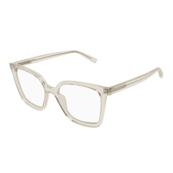 26SS 생로랑 안경 재활용 아세테이트 소재의 오버사이즈 사각 프레임 안경 - SAINT LAURENT