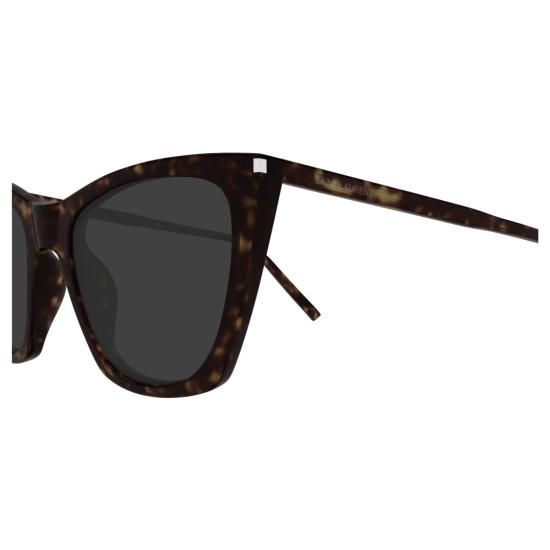 25FW 생로랑 선글라스 SL 214 케이트 씬 씬 앵귤러 캣아이 - SAINT LAURENT