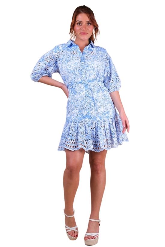 26SS Miss June 미디 원피스 4114 Blue