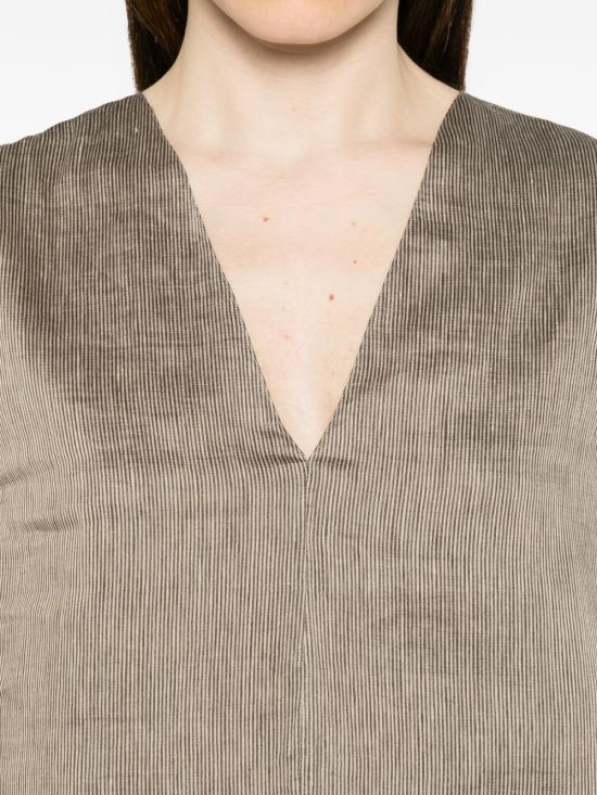 26SS 코타나 민소매 티셔츠 A0614 GREYVISIONSTRIPES Grigio - CORTANA