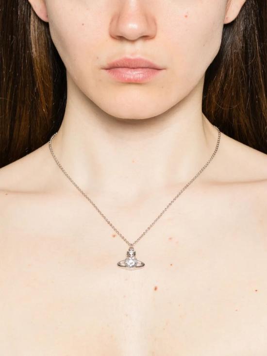 26SS 비비안웨스트우드 목걸이/팬던트 630203GL 02P102 P102 PLATINUM WHITE - VIVIENNE WESTWOOD