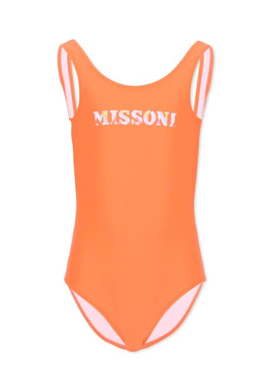 26SS [키즈] 미소니 원피스 수영복 MYCA69 Z0559 473 ORANGE