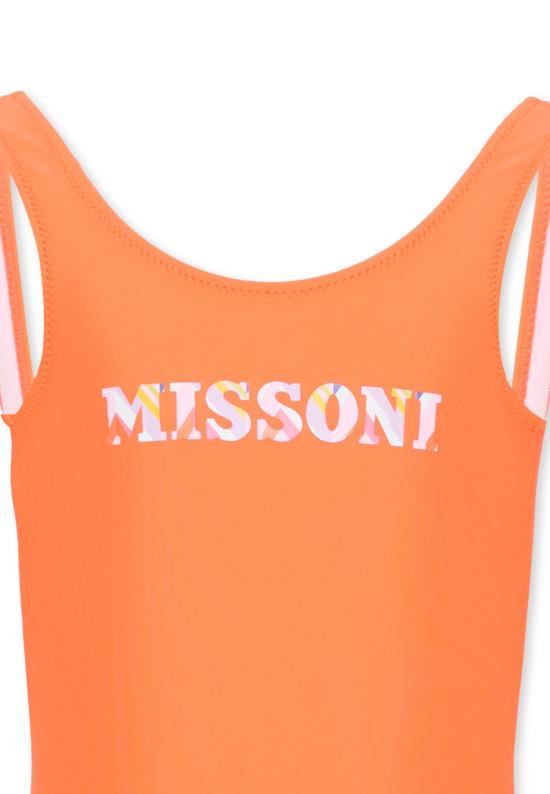 26SS [키즈] 미소니 원피스 수영복 MYCA69 Z0559 473 ORANGE - MISSONI