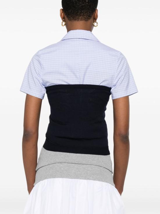 26SS 미우미우 민소매 티셔츠 MMV288 16WJF0008 Blu - MIU MIU