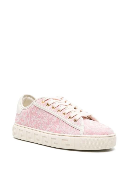 26SS 베르사체 스니커즈 10135681A09449 2PP9C PALE PINK OFF WHITE LIGHT GOLD - VERSACE