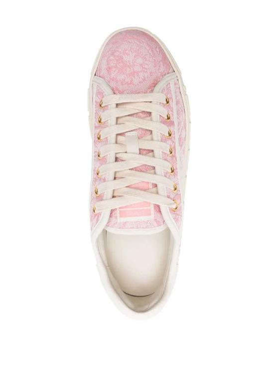 26SS 베르사체 스니커즈 10135681A09449 2PP9C PALE PINK OFF WHITE LIGHT GOLD - VERSACE
