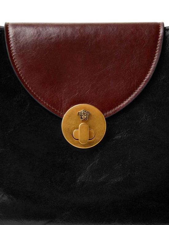 26SS 베르사체 토트백 10234561A17428 2B0AJ BLACK ROSEWOOD GOLD 82 - VERSACE