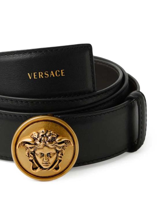 26SS 베르사체 벨트 1024410DVTP1 1B55J BLACK GOLD - VERSACE