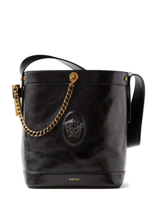 26SS 베르사체 숄더백 10234601A17453 1B55J BLACK GOLD 82