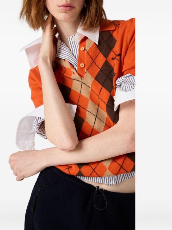 26SS 미우미우 셔츠 MK1971 174TF0963 Bianco - MIU MIU