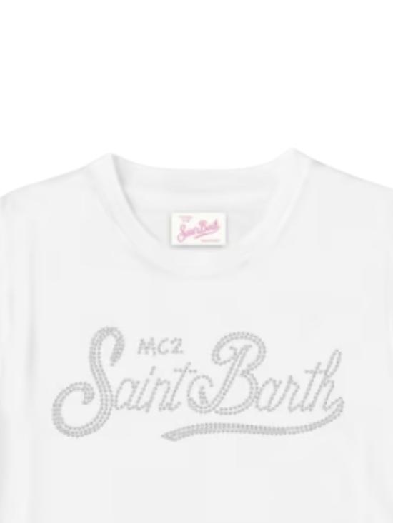 26SS [키즈] 세인트바쓰 티셔츠 ELLY001 02296L SB 01N STRASS - MC2 SAINT BARTH