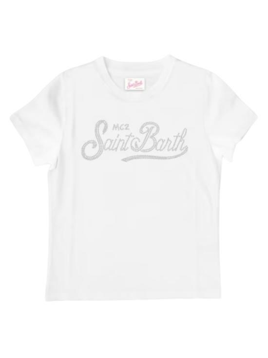 26SS [키즈] 세인트바쓰 티셔츠 ELLY001 02296L SB 01N STRASS