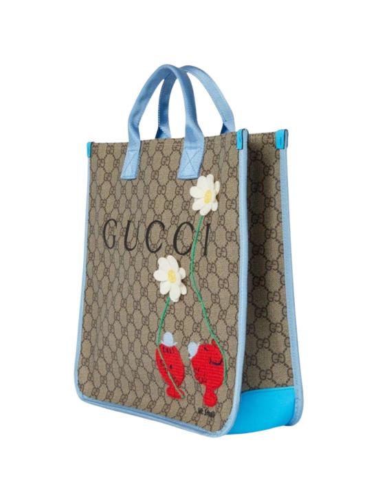 26SS [키즈] 구찌 토트백 859795 FAFQF 8592 BEIGE EBONY MULTICOLOR - GUCCI