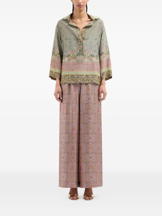 26SS 피에르루이마샤 셔츠 TETRIS SV CML12432 518062 101 Kaki - PIERRE LOUIS MASCIA