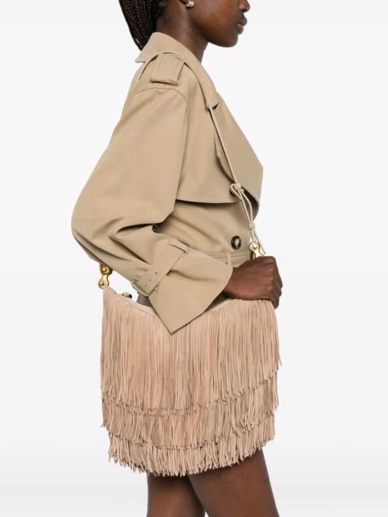 26SS 발망 숄더백 GN0BT053LWSF 8FI SAND - BALMAIN
