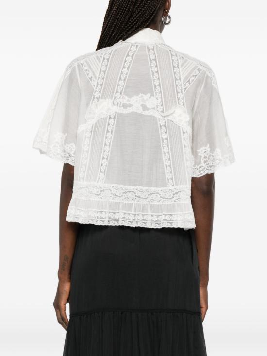 26SS 에르마노 설비노 셔츠 D482K700AP JGE14201 Bianco - ERMANNO SCERVINO