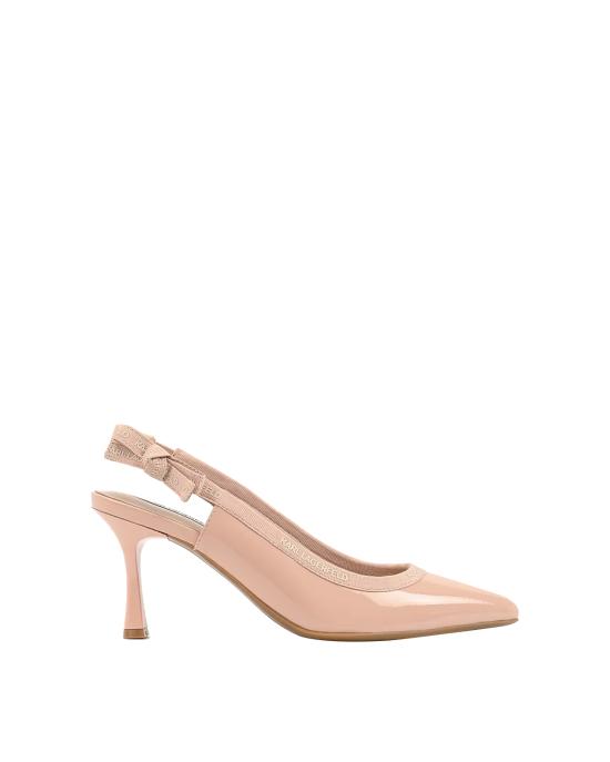 26SS 칼라거펠트 힐/펌프스 KL32706 1NU ROSA ANTICO