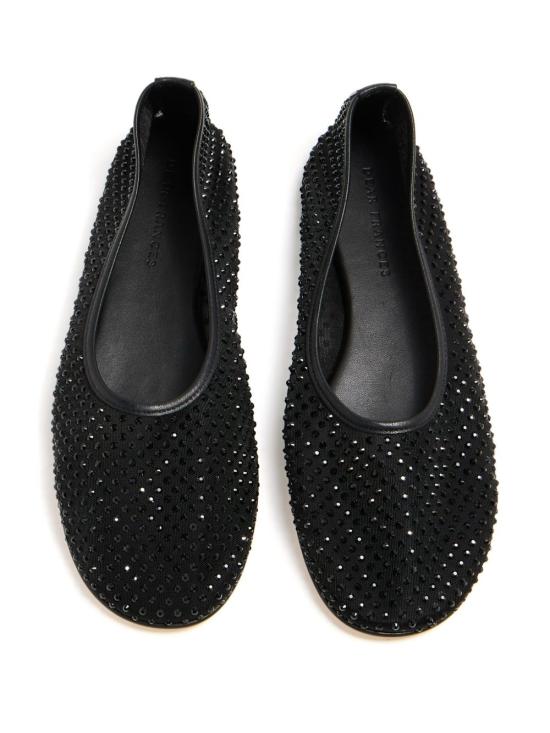 26SS 디어 프랜시스 플랫 슈즈 DFBLC03 BLACK Black - DEAR FRANCES