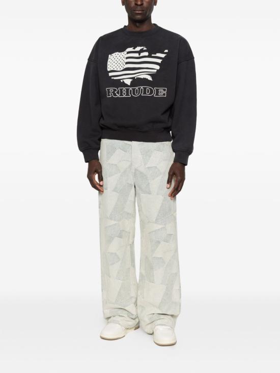 26SS 루드 스웨터 RHSS26ST01012 3158 Black - RHUDE