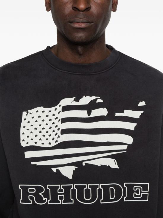 26SS 루드 스웨터 RHSS26ST01012 3158 Black - RHUDE