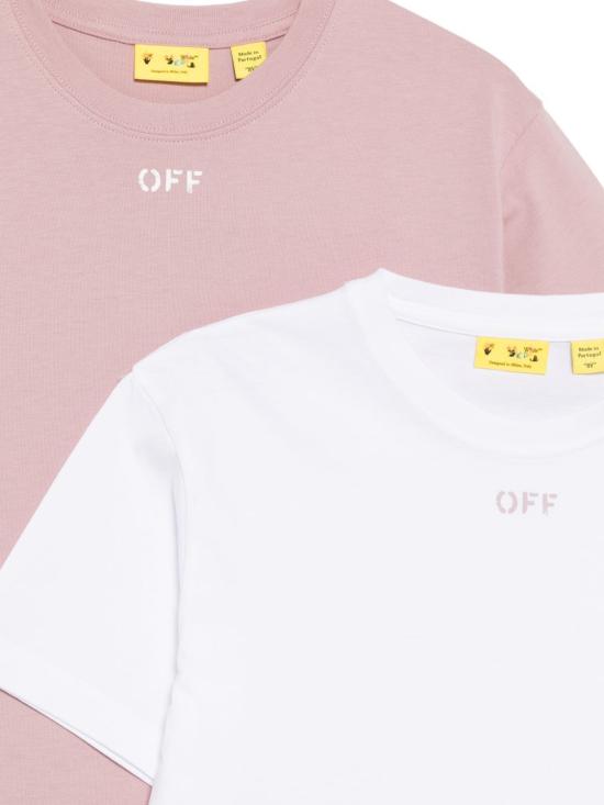 26SS [키즈] 오프화이트 티셔츠 44G2B001S26J001960 MULTICOLOR MultiColour - OFF WHITE