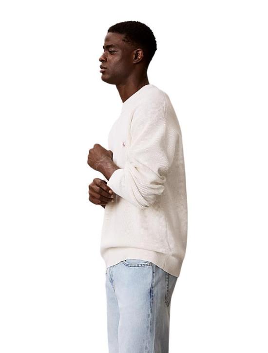 26SS 캘빈클라인 긴팔 티셔츠 LV04RD313G YAS BIANCO WHITE - CALVIN KLEIN