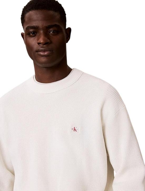 26SS 캘빈클라인 긴팔 티셔츠 LV04RD313G YAS BIANCO WHITE - CALVIN KLEIN