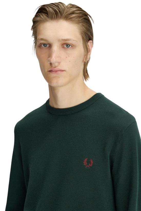 26SS 프레드페리 긴팔 티셔츠 K1309 M37 VERDE GREEN - FRED PERRY