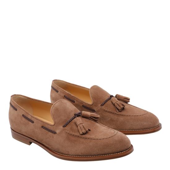 26SS 브루넬로 쿠치넬리 로퍼 MZUPEAU713 C2692 Brown - BRUNELLO CUCINELLI