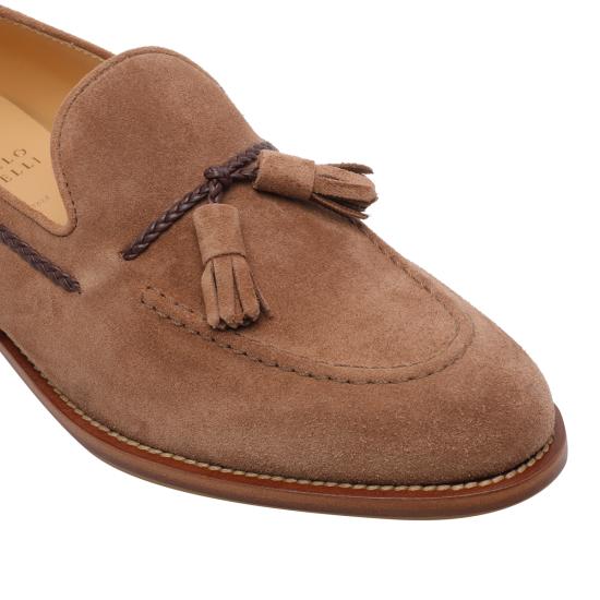 26SS 브루넬로 쿠치넬리 로퍼 MZUPEAU713 C2692 Brown - BRUNELLO CUCINELLI