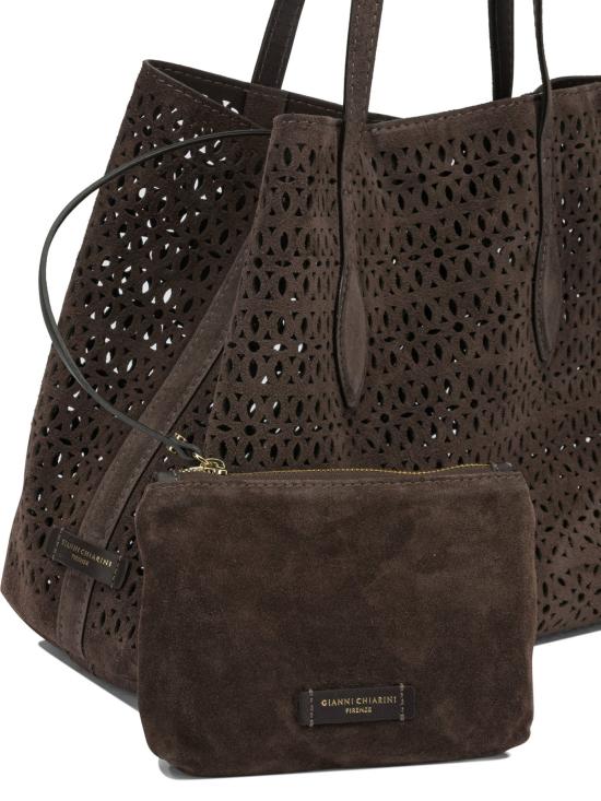 26SS 지아니 끼아리니 숄더백 BS11837CMLSRMASHUP974MOKA - GIANNI CHIARINI