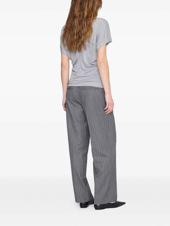 26SS 애니빙 반팔 티셔츠 A0812002GRM1 Grey - ANINE BING