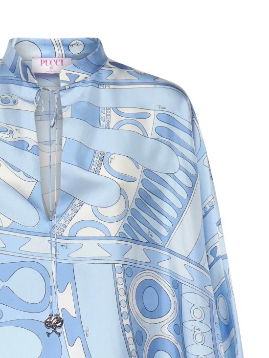 26SS 푸찌 미디 원피스 6HRL76 6H862068 LIGHT BLUE - PUCCI