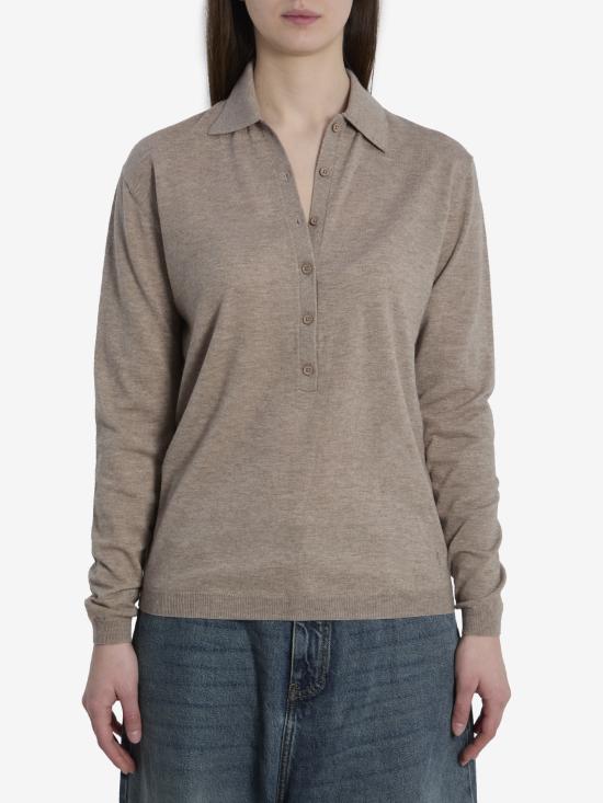 26SS 더프랭키샵 반팔 티셔츠 POFS21841239 TAUPEMELANGE BROWN