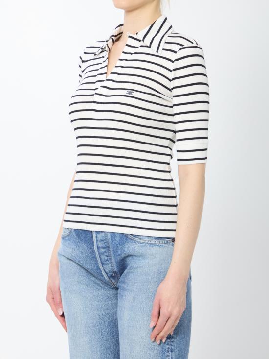 26SS 셀린느 반팔 티셔츠 RX0LN809W 01OB WHITE - CELINE