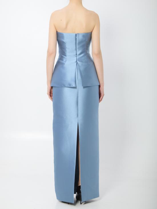 26SS 솔러스런던 미디 원피스 OS47034 BLUE - SOLACE LONDON