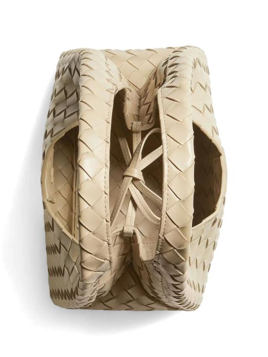 26SS 보테가베네타 스몰 캄파나 토트백 854248V4SC0 9614 BEIGE - BOTTEGA VENETA