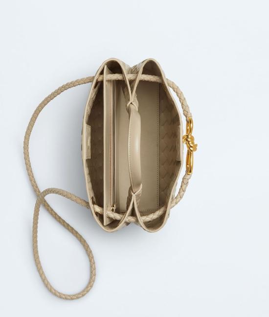 26SS 보테가베네타 안디아모 스몰 토트백 766014VCPP1 9616 BEIGE - BOTTEGA VENETA