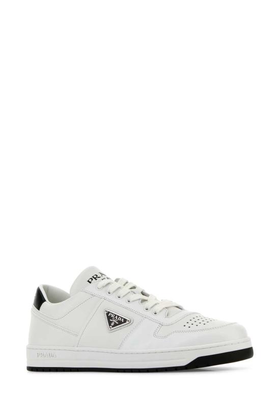 26FW 프라다 다운타운 레더 스니커즈 2EE364FD0033LJ6 F0964 WHITE - PRADA
