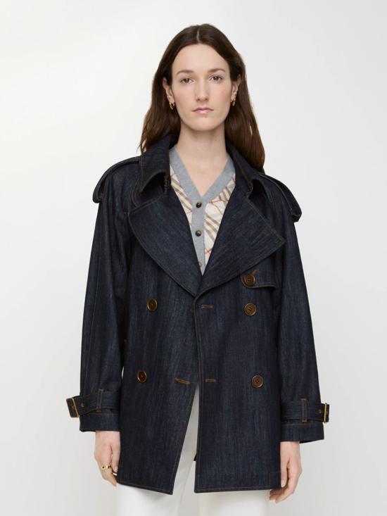 26SS 버버리 트렌치 코트 8126364 A1185 BLUE - BURBERRY