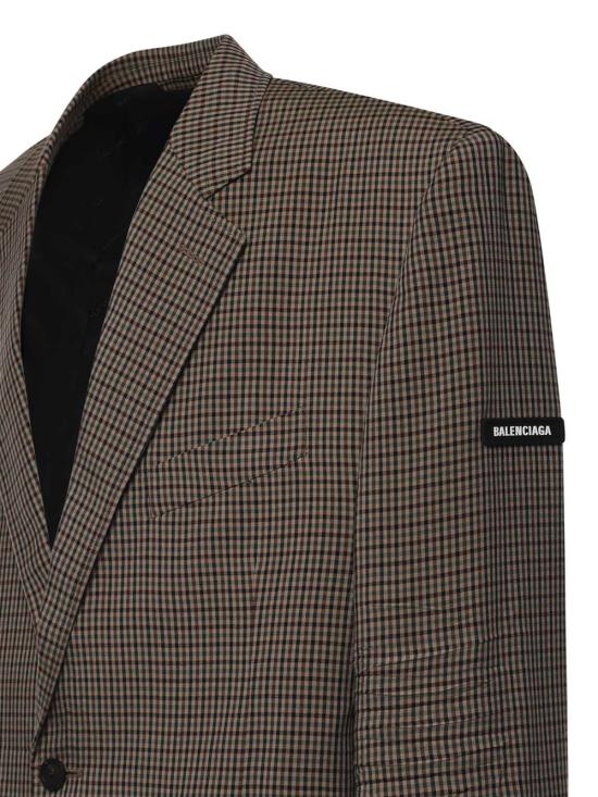 26SS 발렌시아가 자켓 850763TTO38 2866 BROWN - BALENCIAGA