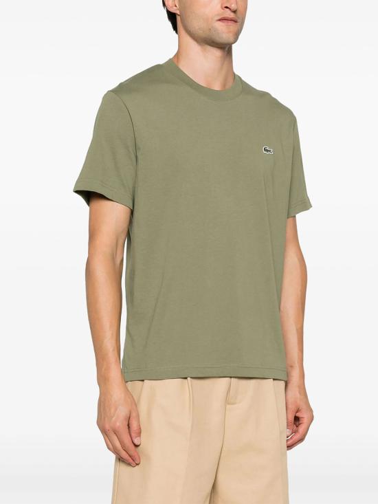 26SS 라코스테 반팔 티셔츠 TH7318 BMY GREEN - LACOSTE