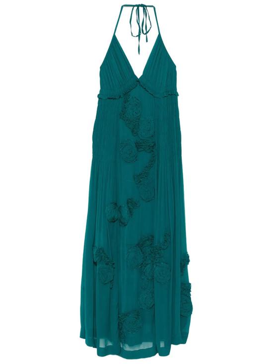 26SS 드리스 반 노튼 롱 원피스 0110323376 508 GREEN