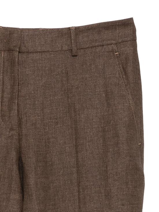 26SS 인코텍스 스트레이트 팬츠 172785D7058 611 BROWN - INCOTEX