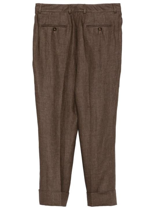 26SS 인코텍스 스트레이트 팬츠 172785D7058 611 BROWN - INCOTEX