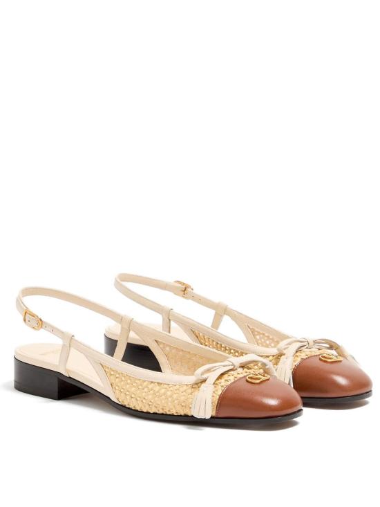 26SS 발렌티노 가라바니 플랫 슈즈 WS0MH0GXR BK3 NUDE NEUTRALS - VALENTINO GARAVANI