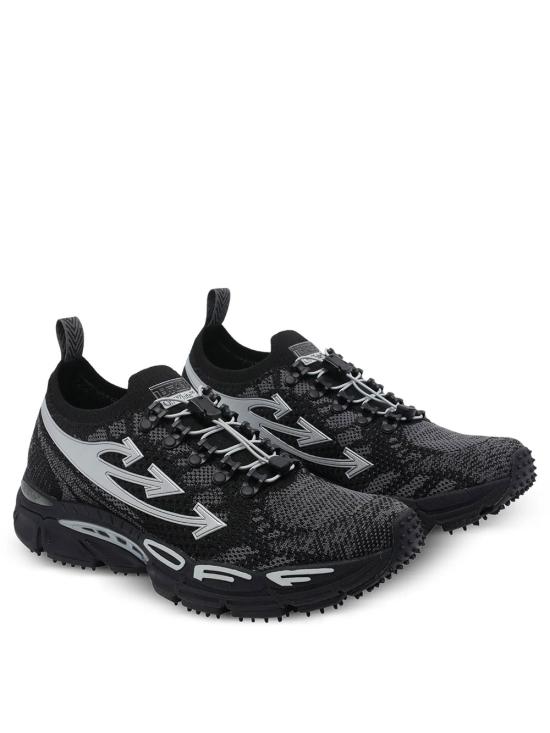 26SS 오프화이트 스니커즈 OMIA2AOS26FAB001 1072 BLACK - OFF WHITE