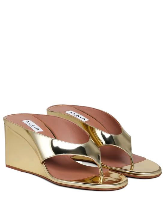 26SS 알라이아 샌들 AA3M105A047 240 METALLIC - ALAIA